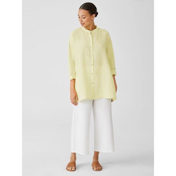 Eileen Fisher Linen Tunic - Picture 1 of 10